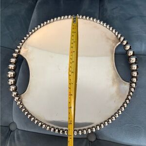 Elegant Round Silver tray